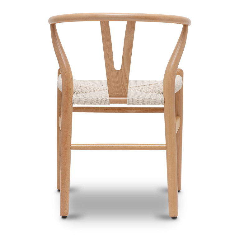 Wyn Solid Wood Weave Dining Chair